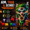 6Pcs Halloween Clown Bean Bag Toss Game Set