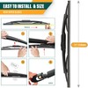 KVQ Windshield Wiper Blades Replacement for GMC Terrain 2010-2017 Chevy
