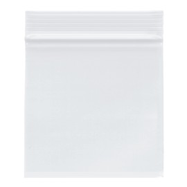 Plymor Heavy Duty Plastic Reclosable Zipper Bags, 4 Mil, 4" x 4" (Pack of 500)