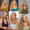 KODRHAR Body Wave Curly Honey Blonde Wave Human # 27