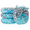JMGBird Outdoor Cushions Pack of 4, Round Chair Cushions 15