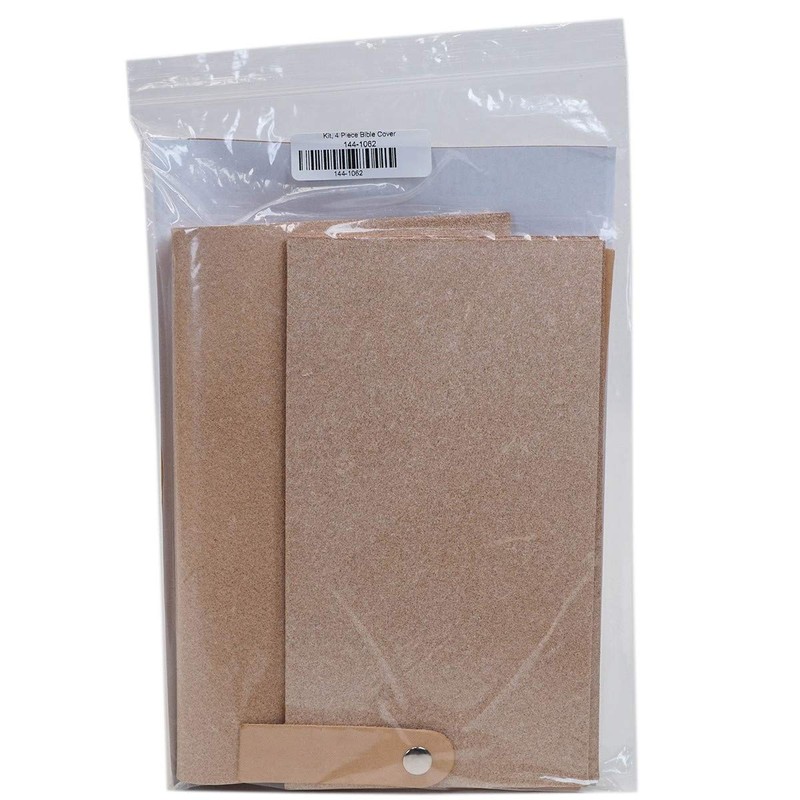SLC 4 Piece Make Your Own Vegetable Tanned Bible Cover