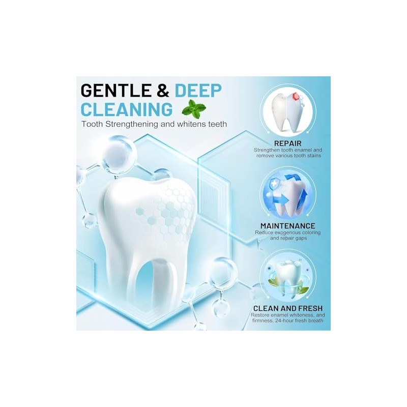 7.5% Hydroxyapatite Toothpaste, 7.5% Hydroxyapatite Toothpaste for Advanced Enamel Protection,