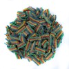 SweetGlob Sour Gummy Belts Candy (1 Pound, Sour Rainbow Quattro