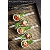 LYEOBOH 6 Pieces Asian Soup Spoons, Japanese Kitchen Soup Spoon