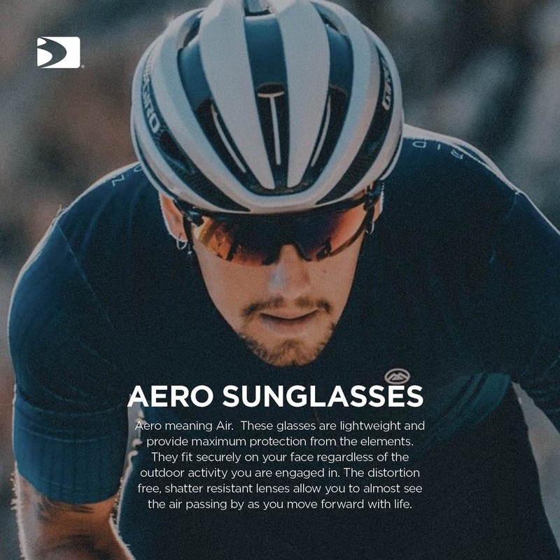 Bobster® Aero Cycling Sunglass Matte Gray Frame, Smoke Silver Mirror