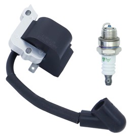 4229-400-1300 Ignition Coil Fits for Stihl BG45 BG46 BG55 BG65 BG85 BR45 SH55 SH85 Chainsaw Handheld Leaf Fan Blower Replaces for 4229 400 1300 42294001300 Ignition Module with Spark Plug
