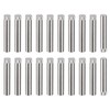 uxcell 5x30mm 304 Stainless Steel Dowel Pins, 20Pcs Knurled Head