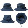 parte superior-EX L/XL/XXL impermeable UPF50 sombrero de ala ancha con