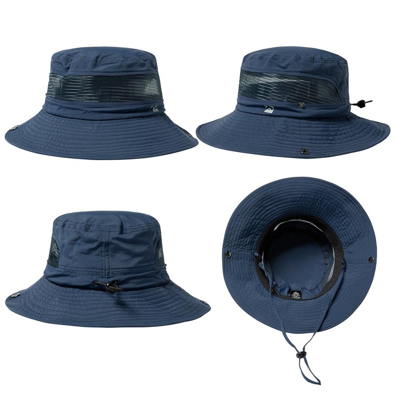 parte superior-EX L/XL/XXL impermeable UPF50 sombrero de ala ancha con