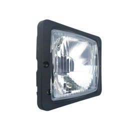 Headlight 12 V 24 V E20 IP54 with High Beam, Position Light and Low Beam for Tractors, Tractors and Agricultural Machinery