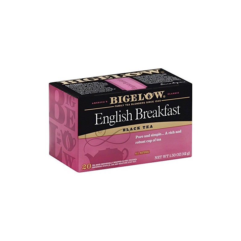 Bigelow Tea English Breakfast Tea, 20 ct