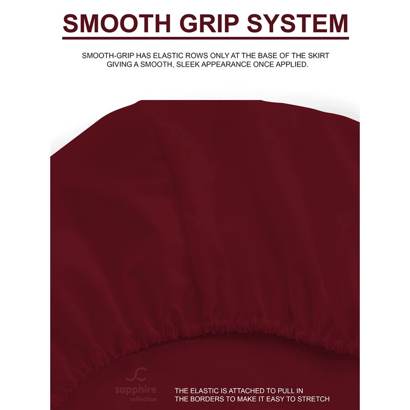 Sapphire Collection Fitted Sheet Non Iron Percale 180 Thread Count