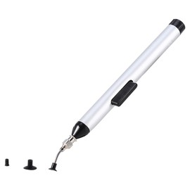 Risegun Vacuum Sucking Pen, Fine Solder Desoldering Pump Sucker, IC SMD Vacuum Suction Pen Remover Tool, for Precision Component Industrial Use Personal Use