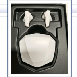 Wireless Earbuds Bluetooth V5.1 Headphones with Wireless Charging Case,Noise Cancelling Gaming in-Ear Earphones,HiFi Stereo with Mic VoiceAware Headsets for Laptop Pad Android/iOS Phones-White