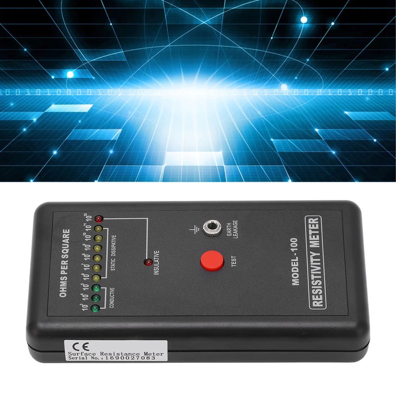 Surface Resistance Tester Precise Static Electricity Tester Surface Resistance Measuring