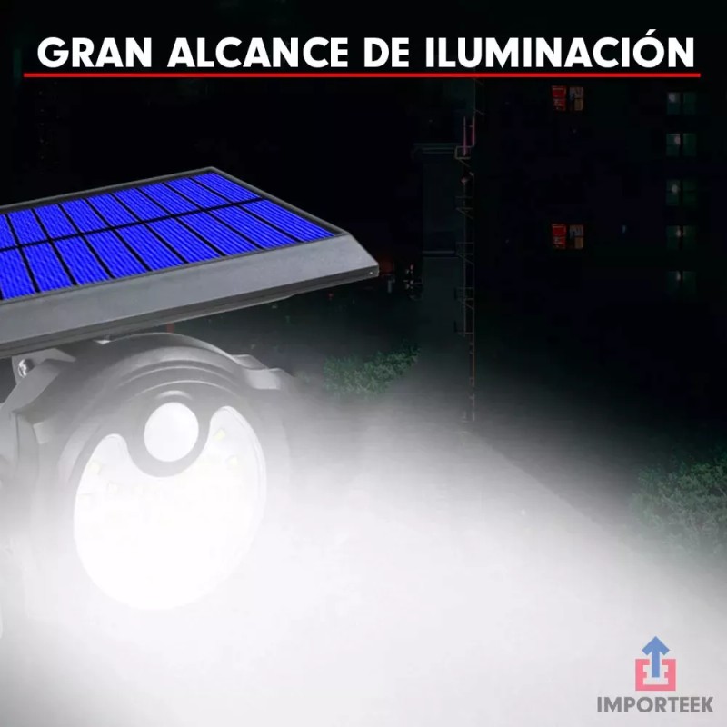 Importeek 3pz Lampara Luminario Solar Luces Led Jardin Estaca Exterior