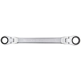 Kyoto Machine Tools (KTC) Ratchet Glasses Wrench (Double Headed Oscillating Type) 0.7 x 0.7 inches (17 x 19 mm) MR1A1719F