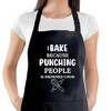 Second Ave Unisex Funny I Bake Instead of Punching People