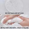 Reusable Hot & Cold Compress Face Towel — Moisturizing Facial