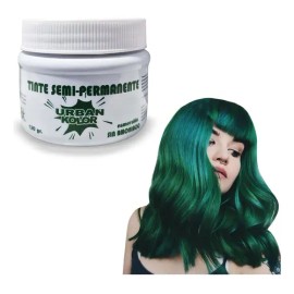 Tintura semipermanenteKolor Shot ProfesionalSIN AMONIACOUrban Colortono verde oscuro esmeraldapara cabello
