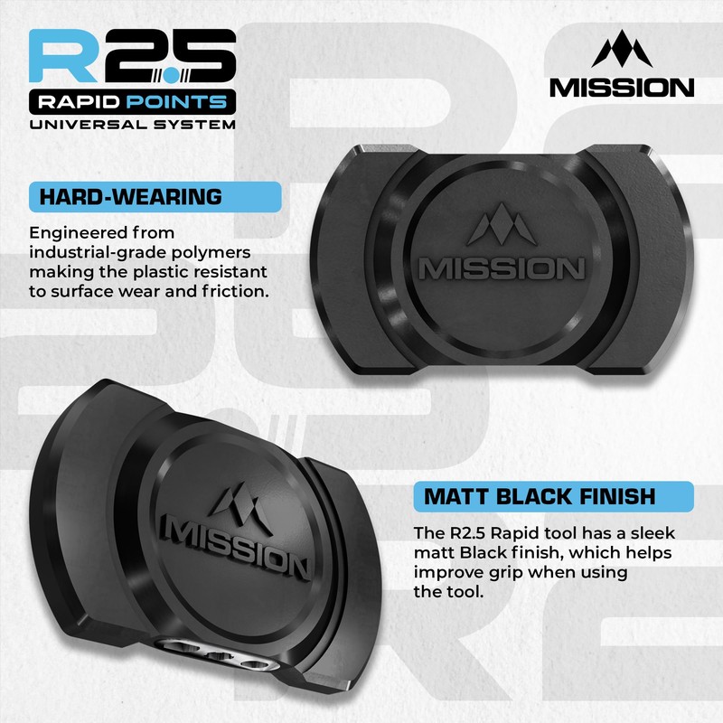 Mission R2.5 Universal Point Tool - Black - One Tool