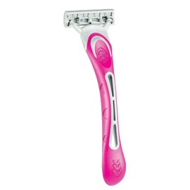 Satinex, Rasoi 3 Lame Usa e Getta con Aloe e Vitamina E, Confezione da 6 Rasoi con Testina Snodabile e Striscia Lubrificante, Depilazione Donna Profonda e Delicata, Rasoio con Manico Ergonomico