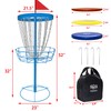 SGSPORT Disc Golf Basket with Discs | Portable Disc Golf