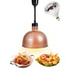 Hanging Food Heat Lamp: [250W Heating Bulb Included] Commercial Food