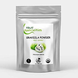 Sunrise Graviola (Soursop) Organic Fruit Powder, All-Natural Pure Graviola Fruit Powder, Annona Muricata Guanabana (3.52 oz)
