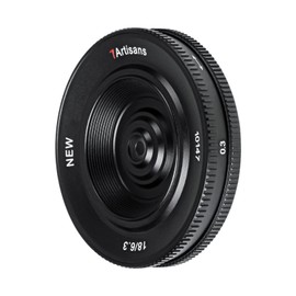 7artisan 18mm F6.3 Ultra-thin APS-C Prime Lens Fit for Sony Compact Mirrorless Cameras For Sony A7 A7II A7III (A7M3) A7R A7RIII A7S A7SIII A6000 A6300