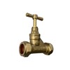 22mm Stopcock Brass Compression Valve - Durable Stopcock Valve with