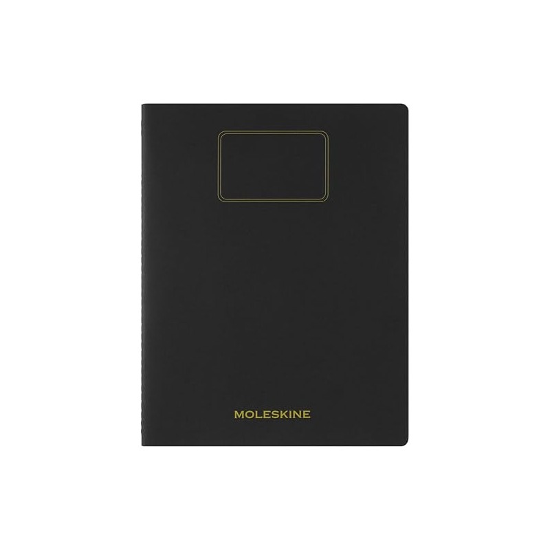 Moleskine Student Cahier, XXL, liniert, Kartoneinband, Schwarz