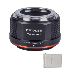 PHOLSY Lens Adapter Compatible with Tamron Adaptall-2 Lens to Nikon Z Mount Camera Body Compatible with Nikon Zfc, Z30, Z9, Z8, Z6, Z7, Z5, Z50 (Note: NOT FIT Z6 II and Z7 II)