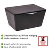 Wenko Brasil Storage Basket / Storage Box with Lid, 15.5