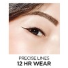 LOral Paris Makeup Infallible Super Slim Long-Lasting Liquid Eyeliner, Ultra-Fine