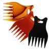 Healvian 3pcs Oil Styling Comb for Men Multi-functional Hair Comb