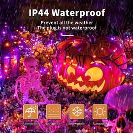 Christmas Cluster Lights 1000LED Christmas String Lights Plug in Christmas Lights Fairy Lights Main Powered with 8 Modes Romote Waterproof Christmas Tree Lights for Outdoor Indoor Decorations