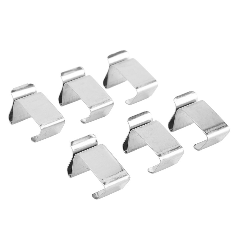 50Pcs Metal Christmas Lights Gutter Hooks Stainless Steel Christmas Lights