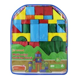 J.H. Company Mochila 36 Bloques De Construccion Juguete Didactico