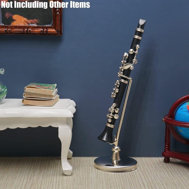 Roberee Clarinet Model 16 cm Mini Clarinet Model Musical Instrument