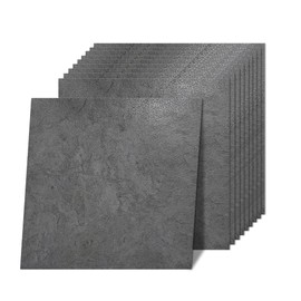 Norine Peel and Stick Floor Tile 12 x 12 Inch Self Adhesive Marble Vinyl Flooring Waterproof Removable Sticker Tiles for Bedroom Bathroom Kitchen, 10 Pack