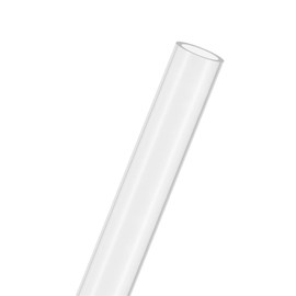 M METERXITY 1-Pack Clear Rigid Acrylic Pipe, 24mm[0.94"] ID x 30mm[1.18"] OD Plastic Round Tube for Water Cooling System/Lamps/Fountains/Aquariums/Display Stand, Acrylic Tubing [305mm/12IN]