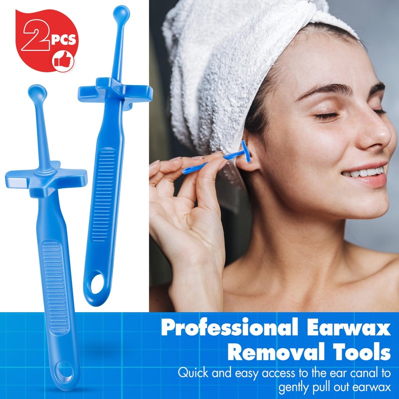 Feekoon 2 Pack Ear Wax Removal Tool, Cleaning Scoop Tool