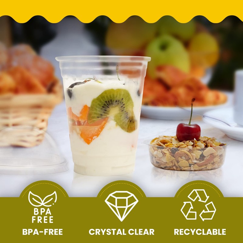 innovative offer Parfait Cups - 12 Oz - 50 Set