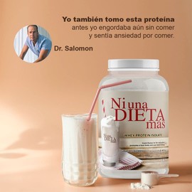 NI ONE MORE DIET - Reduces belly with protein to eliminate anxiety (for children and adults). Vanilla flavour