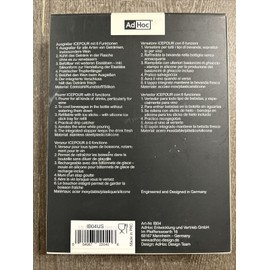 AdHoc Icepour Wine Chiller and Pourer - White Wine Chiller with Built-In Wine...