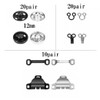 HappyHome Spring Hook, Thin Hook, Snap Button, Sewing Kit, Metal