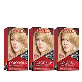 Revlon Colorsilk Haircolor, Light Blonde, 1-Count (Pack of 3)