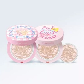 Age 2 Whiness 에이지투웨니스 핑크 포 에브리 하트 에디션 디오리진 에센스 팩트 라떼 12.5g 본품+리필 SPF50+ 213555 Age 20's Pink For Every Heart Edition Diorigin Essence Pact Latte 12.5g Main + Refill SPF50+ 213555 [(Soft Pink) Pink 13 No. 213555]